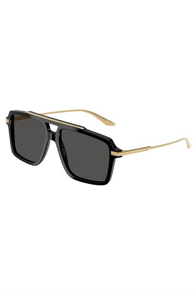 Dolce&Gabbana Dolce & Gabbana Man Pilot Sunglasses- Dg 4477 - Lense Size:56mm - Black