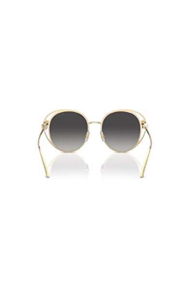 Jimmy Choo Woman Oval Sunglasses- Jc 4003hb - Lense Size:53mm - Pale Gold