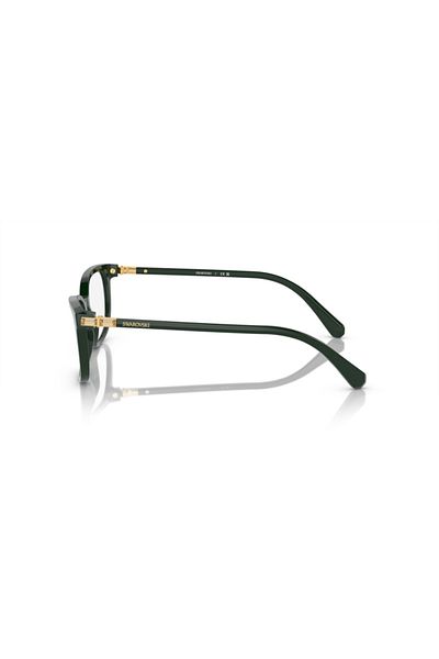 Swarovski Woman Rectangular Eyeglasses- Sk 2003 - Lense Size:50mm - Emerald