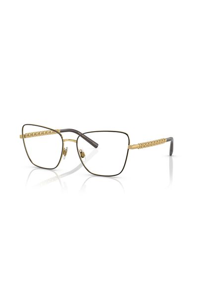 Dolce&Gabbana Dolce & Gabbana Woman Butterfly Eyeglasses- Dg 1346 - Lense Size:55mm - Gold/matte Black