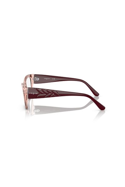 Vogue Woman Butterfly Eyeglasses- Vo 5483 - Lense Size:52mm - Transparent Pink