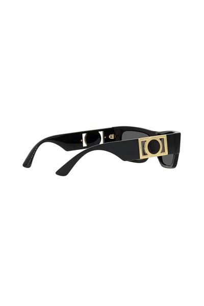 Versace Man Rectangle Sunglasses- Ve 4416u - Lense Size:53mm - Black
