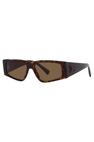 Dolce&Gabbana Dolce & Gabbana Man Rectangle Sunglasses- Dg 4453 - Lense Size:55mm - Havana