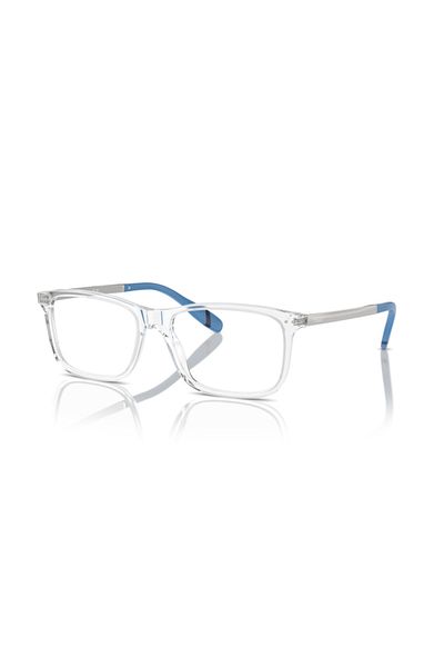 Polo Ralph Lauren Man Rectangular Eyeglasses- Ph 2273 - Lense Size:54mm - Shiny Crystal