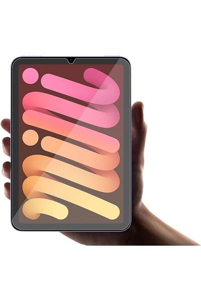HYPHEN clear High Definition 9H Hardness,|2.5D Tempered Glass Compatible with iPad Mini 8.3"
