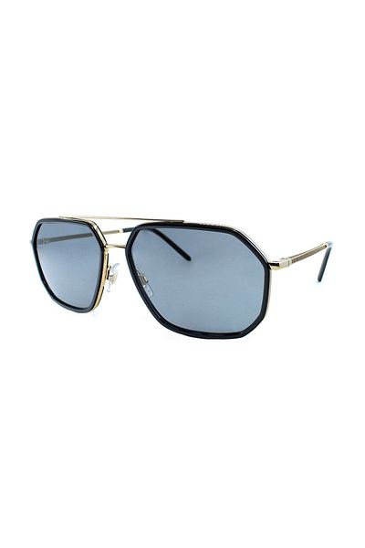 Dolce&Gabbana Dolce & Gabbana Man Pilot Sunglasses- Dg 2285 - Lense Size:60mm - Gold/black