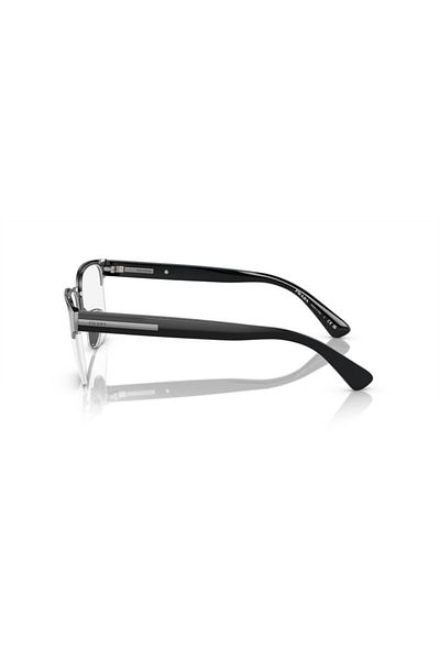 Prada Man Pillow Eyeglasses- Pr A52v - Lense Size:52mm - Gunmetal