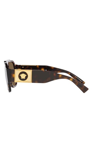 Versace Man Pillow Sunglasses- Ve 4436u - Lense Size:57mm - Havana