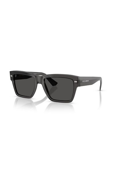 Dolce&Gabbana دولتشي آند غابانا للرجال - نظارة شمسية - Dg 4431 - مقاس العدسة: 55 مم - رمادي شفاف