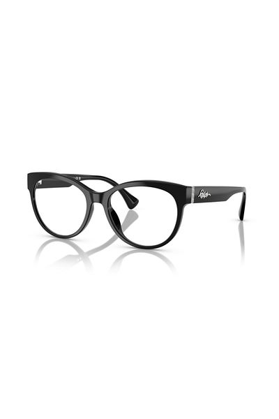 Ralph Woman Phantos Eyeglasses- Ra 7173u - Lense Size:53mm - Shiny Black