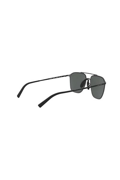 Giorgio Armani Man Square Sunglasses- Ar 6110 - Lense Size:58mm - Matte Black