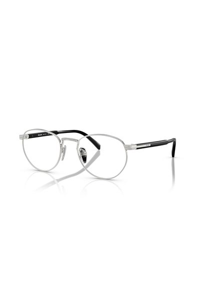 Prada Glasses Frame Model Pr B52v 1bc1o151 Silver For Man