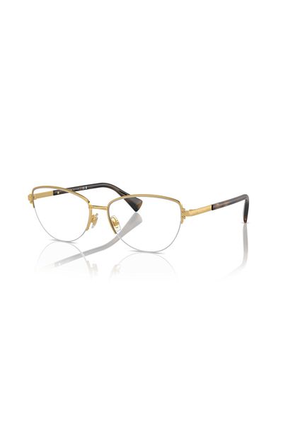 Ralph Lauren Ralph Woman Cat Eye Eyeglasses- Ra 6059 - Lense Size:54mm - Shiny Gold