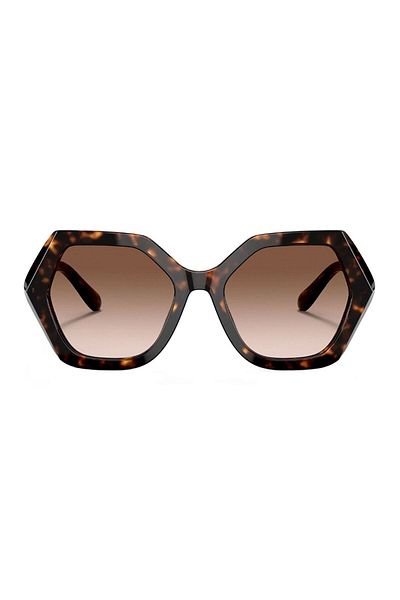 Dolce&Gabbana Dolce & Gabbana Woman Irregular Sunglasses- Dg 4406 - Lense Size:54mm - Havana