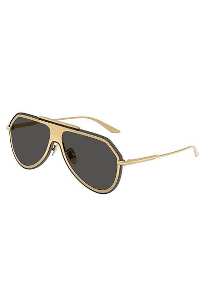 Dolce&Gabbana Dolce & Gabbana Man Pilot Sunglasses- Dg 2309 - Lense Size:43mm - Gold