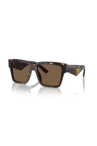 Dolce&Gabbana Dolce & Gabbana Woman Square Sunglasses- Dg 4436 - Lense Size:55mm - Havana