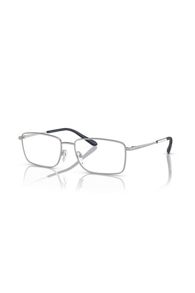 Armani Exchange Man Rectangle Eyeglasses- Ax 1057 - Lense Size:56mm - Matte Silver