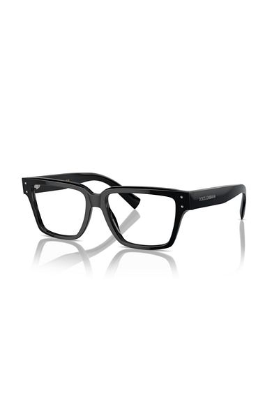 Dolce&Gabbana Dolce & Gabbana Man Square Eyeglasses- Dg 3383 - Lense Size:53mm - Black
