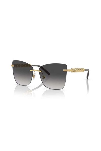 Dolce&Gabbana Dolce & Gabbana Woman Butterfly Sunglasses- Dg 2289 - Lense Size:59mm - Gold/black