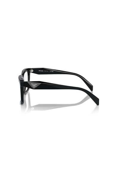 Prada Woman Rectangle Eyeglasses- Pr A19v - Lense Size:52mm - Black