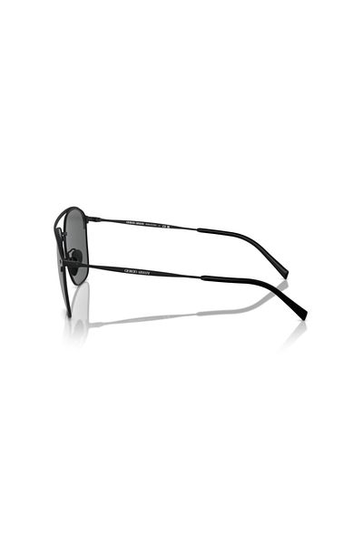 Giorgio Armani Man Square Sunglasses- Ar 6154 - Lense Size:57mm - Matte Black