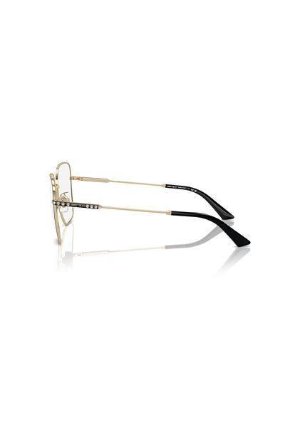 Jimmy Choo إطار نظارات موديل O;;2001b، 53، 3010 ذهبي باهت/أسود للنساء