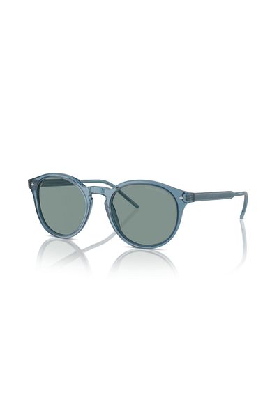 Giorgio Armani Man Phantos Sunglasses- Ar 8211 - Lense Size:52mm - Trasparent Blue