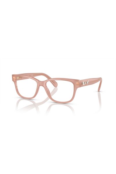 Swarovski Woman Pillow Eyeglasses- Sk 2007 - Lense Size:52mm - Opal Pink
