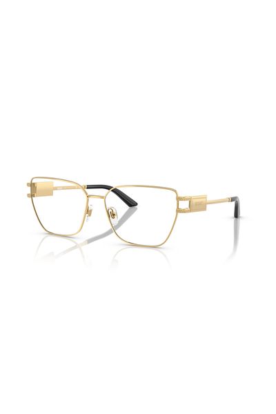 Versace Woman Pillow Eyeglasses- Ve 1301 - Lense Size:55mm - Gold