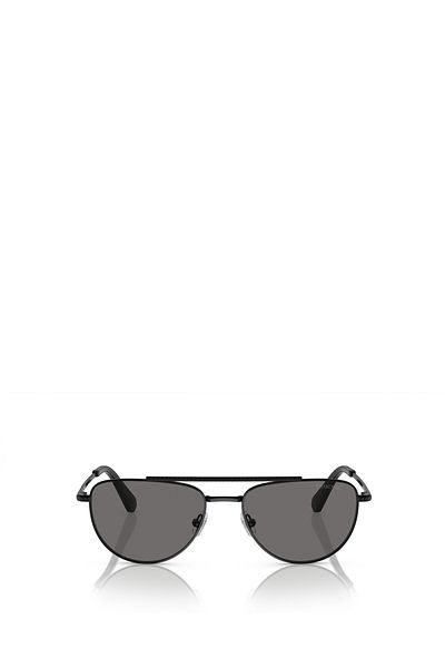 Swarovski Woman Irregular Sunglasses- Sk 7007 - Lense Size:53mm - Black