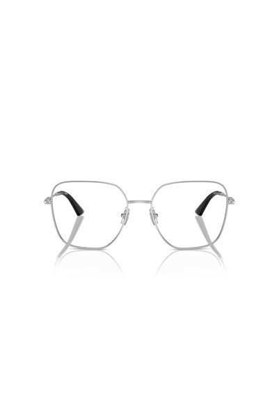 Jimmy Choo Woman Square Eyeglasses- Jc 2001b - Lense Size:53mm - Silver