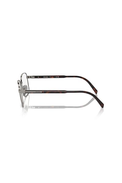 Prada Man Rectangle Eyeglasses- Pr A55v - Lense Size:51mm - Gunmetal