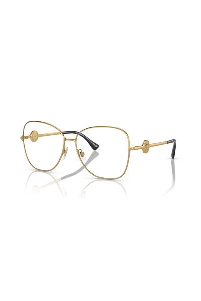 Versace Woman Butterfly Eyeglasses- Ve 1289 - Lense Size:55mm - Gold