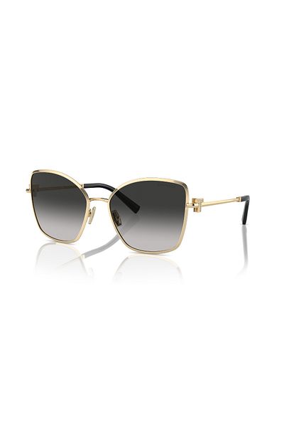 Tiffany Woman Butterfly Sunglasses- Tf 3102b - Lense Size:58mm - Pale Gold