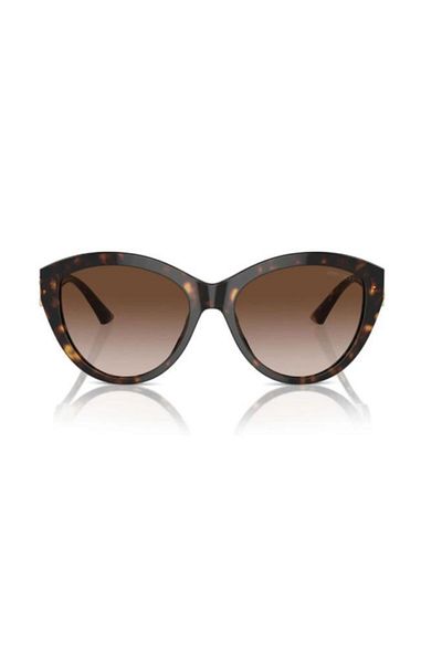 Jimmy Choo نظارة شمسية فانتوس للنساء - Jc 5007 - مقاس العدسة: 55 مم - هافانا