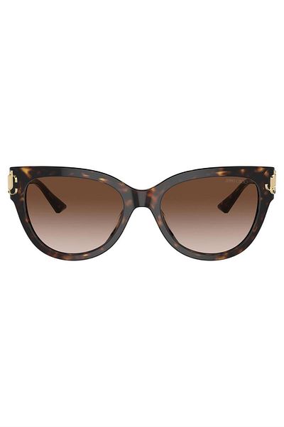 Jimmy Choo Woman Phantos Sunglasses- Jc 5018u - Lense Size:54mm - Havana