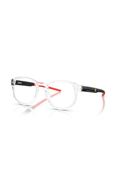 Scuderia Ferrari Ferrari Scuderia Unisex Phantos Eyeglasses- Fz 8009u - Lense Size:50mm - Crystal