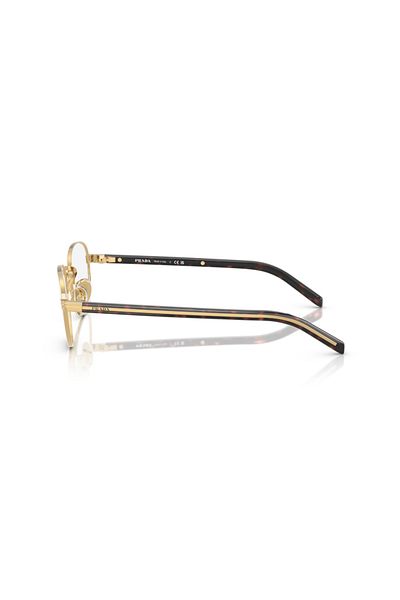 Prada Glasses Frame Model Pr B53v 5ak1o151 Gold For Woman