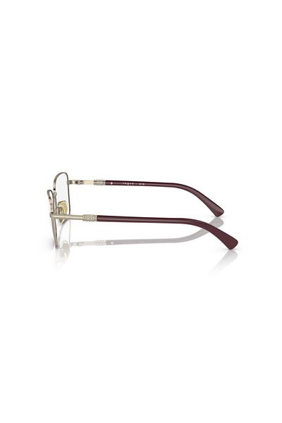 Vogue Woman Butterfly Eyeglasses- Vo 4271b - Lense Size:52mm - Top Pink/pale Gold