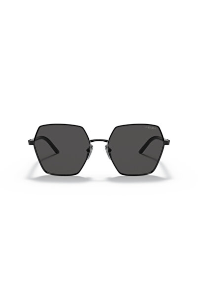 Prada Woman Square Sunglasses- Pr 56ys - Lense Size:58mm - Black