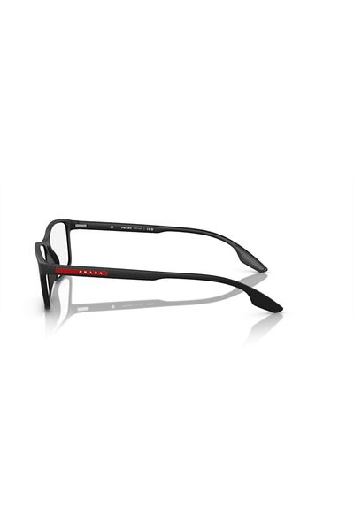 Prada Linea Rossa Man Rectangular Eyeglasses- Ps 04mv - Lense Size:54mm - Matte Black