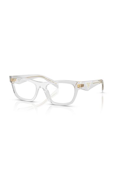 Prada Glasses Frame Model Pr B1v 12r1o152 Transparent Grey For Woman