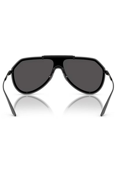 Dolce&Gabbana نظارة شمسية دولتشي آند غابانا للرجال - Dg 2309 - مقاس العدسة: 43 مم - أسود