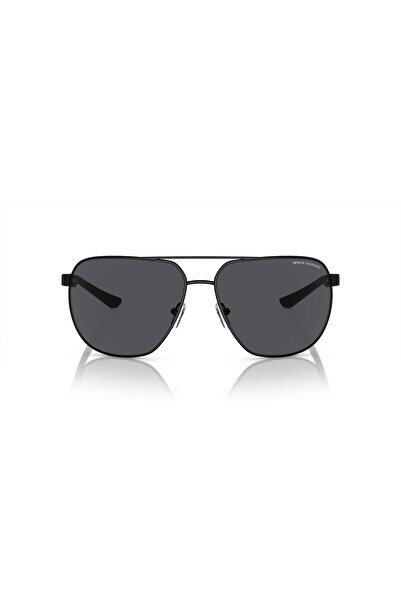 Armani Exchange Man Round Sunglasses- Ax 2047s - Lense Size:63mm - Matte Black