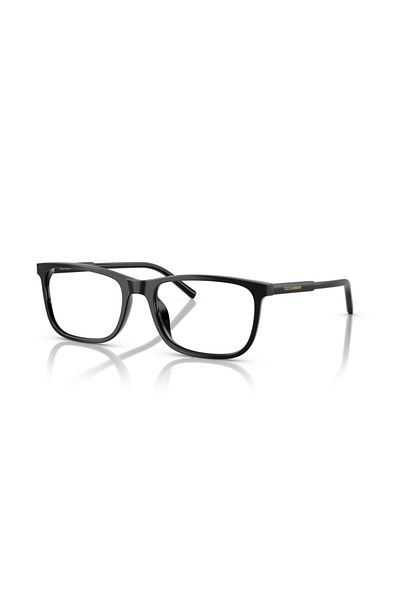 Dolce&Gabbana Dolce & Gabbana Man Rectangular Eyeglasses- Dg 3427 - Lense Size:53mm - Black