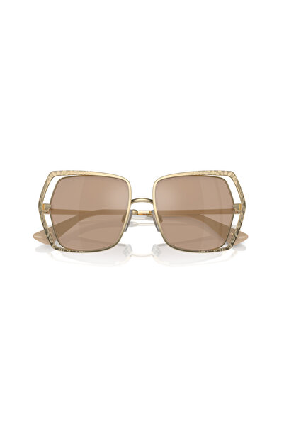 Dolce&Gabbana Dolce & Gabbana Woman Butterfly Sunglasses- Dg 2306 - Lense Size:55mm - Pale Gold