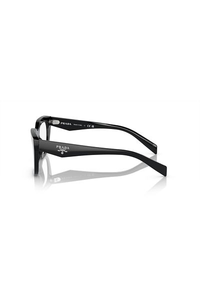 Prada Woman Irregular Eyeglasses- Pr A06v - Lense Size:52mm - Black