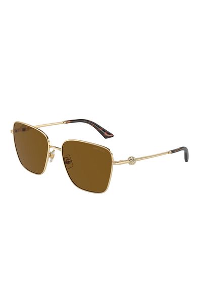 Jimmy Choo Woman Pillow Sunglasses- Jc 4005hb - Lense Size:56mm - Pale Gold