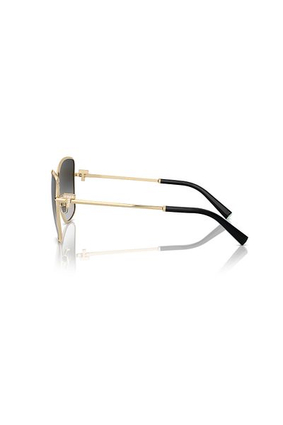 Tiffany Woman Butterfly Sunglasses- Tf 3102b - Lense Size:58mm - Pale Gold