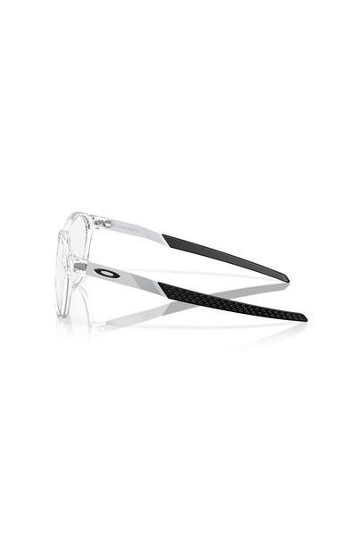 Oakley Ophthalmic Man Round Eyeglasses- Oo 8184 - Lense Size:53mm - Polished Clear